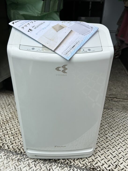 DAIKIN（ダイキン）空気清浄機 MCZ70TKS-W 2017年製