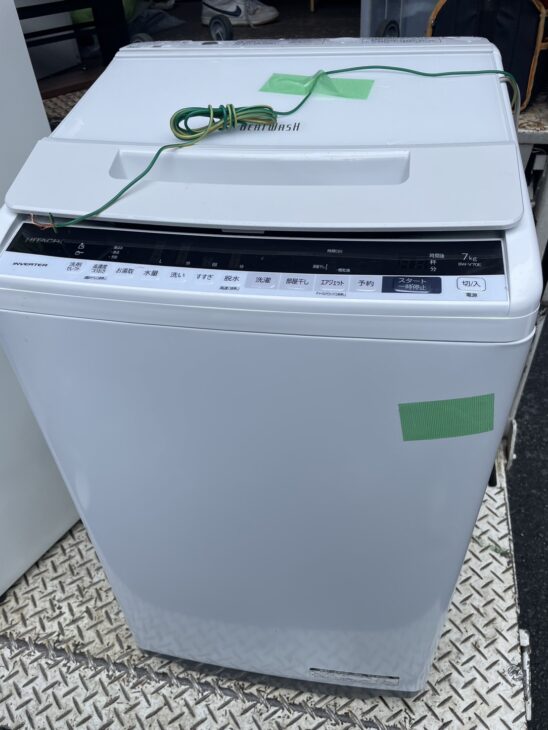 HITACHI（日立）7.0キロ 全自動洗濯機 BW-V70E-W 2019年製