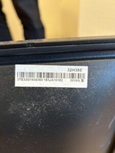 Hisense(ハイセンス)32型液晶テレビ 32H38E 2019年製