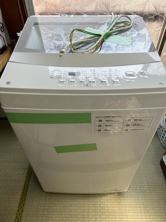 NITORI（ニトリ）6.0キロ 全自動洗濯機 NTR60 2023年製