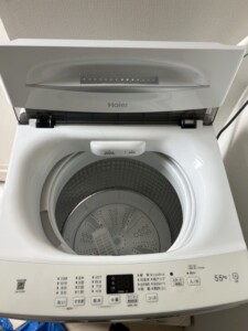 Haier(ハイアール)5.5キロ 全自動洗濯機 JW-U55B 2023年製