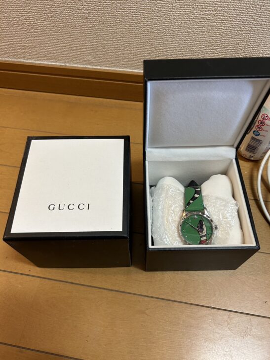 GUCCI（グッチ）腕時計 YA1264081 126.4 Gタイムレス キングスネーク 蛇