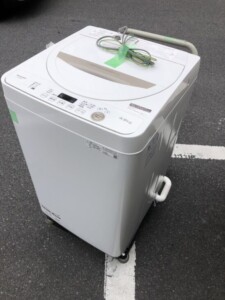SHARP(シャープ)4.5キロ 全自動洗濯機 ES-GE4E-C 2021年製
