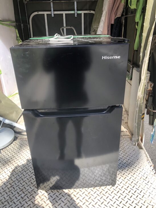 Hisense（ハイセンス）93L 2ドア冷蔵庫 HR-B9501B 2022年製