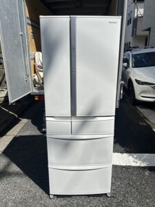Panasonic(パナソニック)451L 6ドア冷蔵庫 NR-FV45S6-W 2020年製