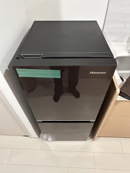 Hisense（ハイセンス）134L 2ドア冷蔵庫 HR-G13B-BR 2020年製