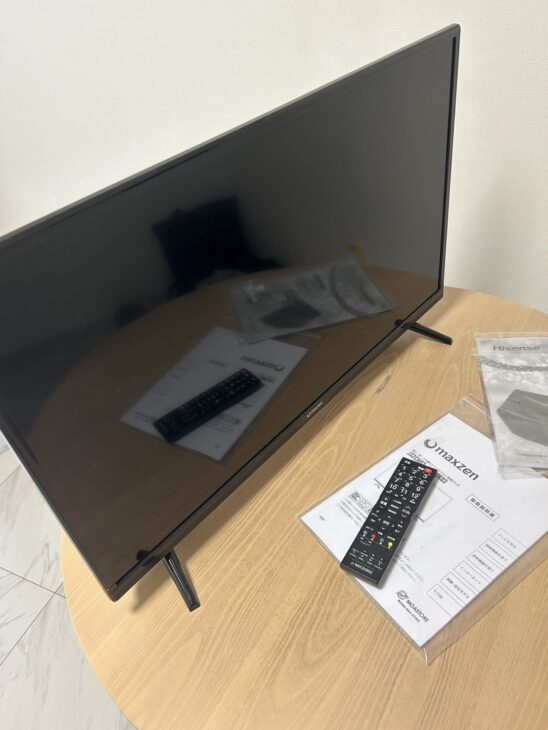 maxzen（マクスゼン）32型液晶テレビ J32CH02 2022年製