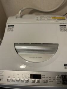 SHARP(シャープ)5.5キロ 電気洗濯乾燥機 ES-TX5F-S 2021年製