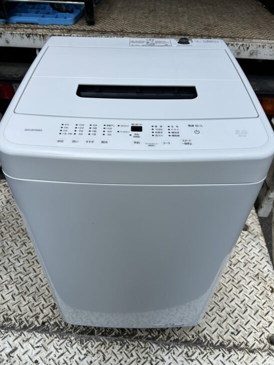IRIS OHYAMA（アイリスオーヤマ）5.0キロ 全自動洗濯機 IAW-T504 2024年製