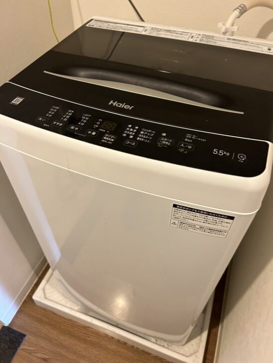 Haierの洗濯機 JW-U55A 2022年製【高価買取】東松山市へ出張です Haierの洗濯機 JW-U55A 2022年製【高価買取】東松山市へ出張です