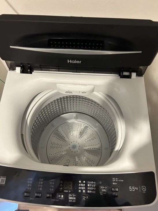 Haierの洗濯機 JW-U55A 2022年製【高価買取】東松山市へ出張です