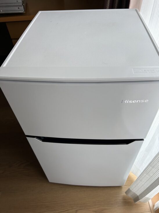 Hisense（ハイセンス）93L 2ドア冷蔵庫 HR-B95A 2020年製