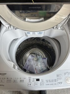 SHARP(シャープ)9.0キロ 全自動洗濯機 ES-GV9G 2022年製