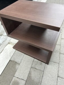 ノーブランド 木製シェルフ 飾り棚