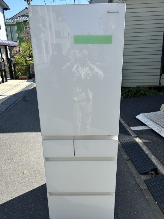 Panasonic（パナソニック）450L 5ドア冷蔵庫 NR-E458PX-W 2022年製