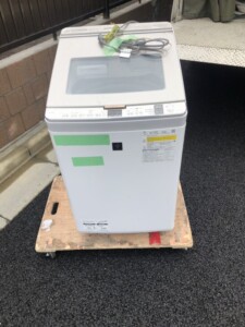 SHARP(シャープ)8.0キロ 電気洗濯乾燥機 ES-PH8C-N 2021年製