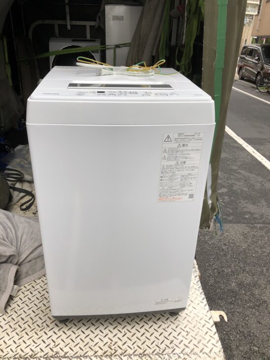 東京都北区へ【出張買取】東芝 洗濯機 AW-45M9、アイリスオーヤマ 