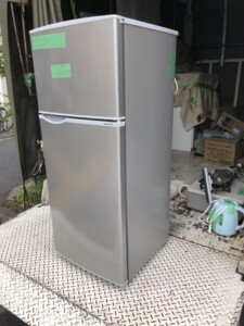 SHARP(シャープ)128L 2ドア冷蔵庫 SJ-H13E-S 2022年製