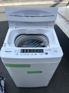 Hisense(ハイセンス)5.5キロ 全自動洗濯機 HW-K55E 2022年製