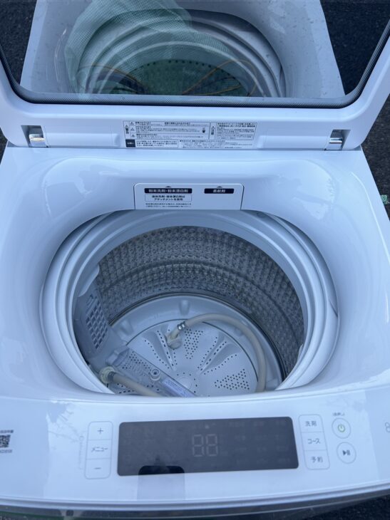 8.5キロの大容量 Haier洗濯機 JW-KD85B【高価買取】案内を杉並区