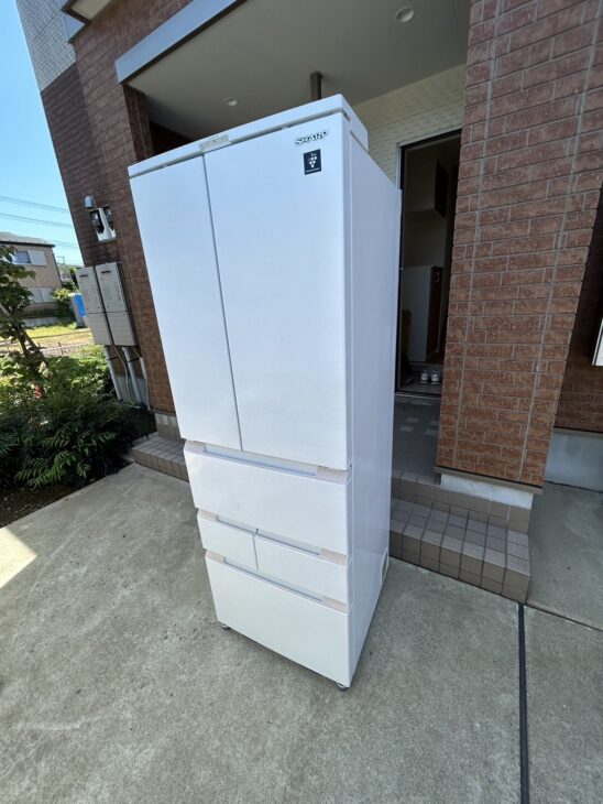 シャープ 6ドア冷蔵庫 SJ-MF50J-W 2022年製【高価買取】大阪市東住吉区