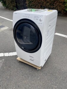 SHARP(シャープ)7.0キロ ドラム式洗濯乾燥機 ES-S7E-WL 2020年製