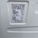 SHARP（シャープ）7.0キロ ドラム式洗濯乾燥機 ES-S7E-WL 2020年製