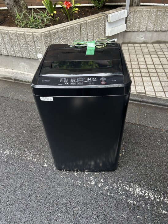 maxzen（マクスゼン）5.0キロ 全自動洗濯機 JW50WP01BK 2023年製
