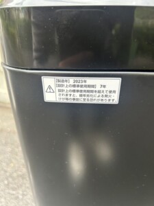 maxzen(マクスゼン)5.0キロ 全自動洗濯機 JW50WP01BK 2023年製