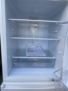 AQUA(アクア)168L 2ドア冷蔵庫 AQR-17M(W) 2022年製