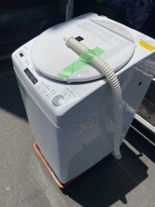 SHARP(シャープ)8.0キロ 電気洗濯乾燥機 ES-TX8E-W 2020年製