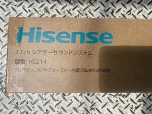 Hisense(ハイセンス)2.1ch シアターサウンドシステム HS214