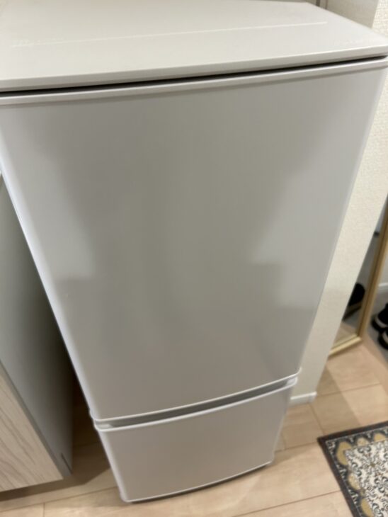 MITSUBISHI（三菱）146L 2ドア冷蔵庫 MR-P15G-W1 2022年製