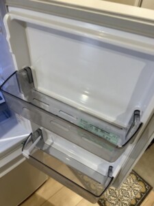 MITSUBISHI(三菱)146L 2ドア冷蔵庫 MR-P15G-W1 2022年製