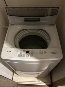 AQUA(アクア)4.5キロ 全自動洗濯機 AQW-S45HBK(FS) 2019年製