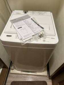 YAMADA(ヤマダ)4.5キロ 全自動洗濯機 YWM-T45H1 2022年製