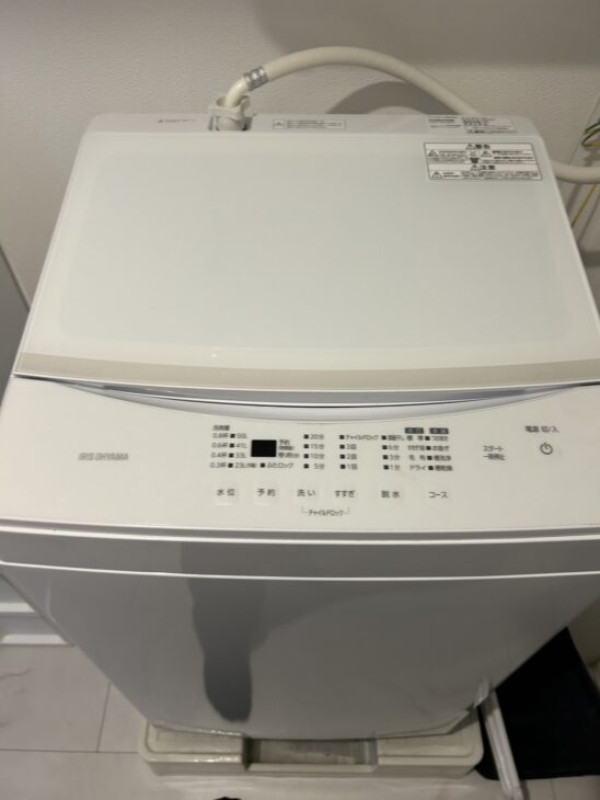 IRIS OHYAMA（アイリスオーヤマ）6.0キロ 全自動洗濯機 IAW-T605WL 2022年製