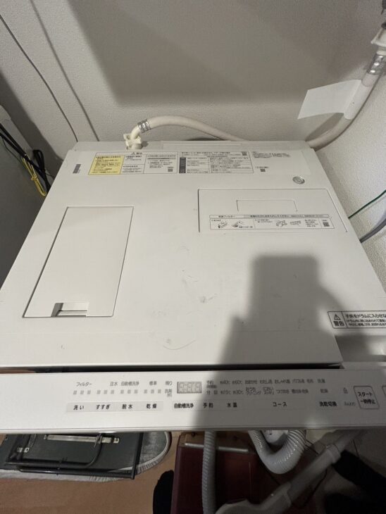 中古　Panasonic　パナソニック　ドラム式洗濯機　洗濯乾燥機　NA-VG760L　2022年製 ドラム式洗濯乾燥機 Cuble（キューブル） シルバーグレー NA-VG760L-H