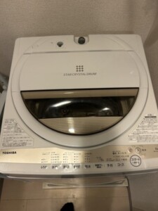 TOSHIBA(東芝)6.0キロ 全自動洗濯機 AW-6GM1(W) 2021年製
