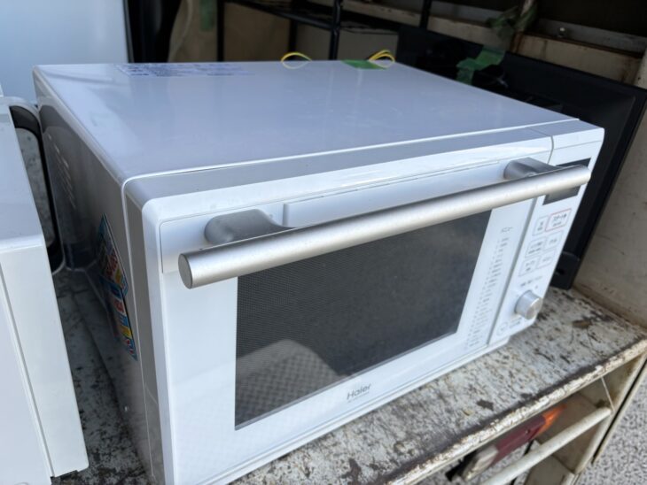 東大阪市にて【高価買取】Haier オーブンレンジ JM-KNFVH25B 2022年製