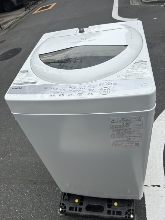 TOSHIBA（東芝）5.0キロ 全自動洗濯機 AW-5G9 2021年製