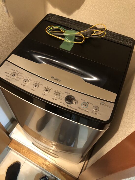 Haier（ハイアール）5.5キロ 全自動洗濯機 JW-XP2CD55F 2021年製