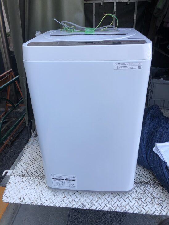 SHARP（シャープ）6.0キロ 全自動洗濯機 ES-GE6G-T 2023年製
