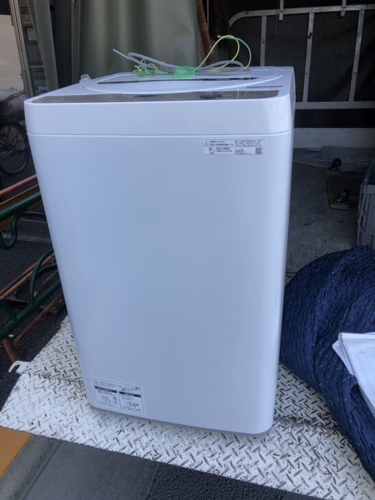 高価買取】愛知県稲沢市 SHARP（シャープ）6.0キロ 全自動洗濯機 ES