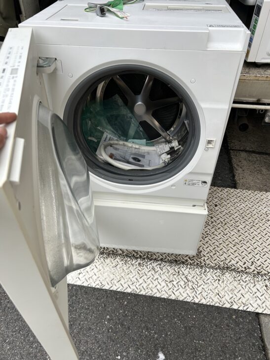 横浜市金沢区のお客様宅に出張[高価買取]パナソニック ドラム式洗濯