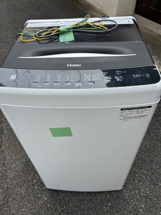 Haier（ハイアール）5.5キロ 全自動洗濯機 JW-U55A 2022年製