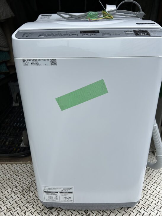 SHARP（シャープ）5.5キロ 電気洗濯乾燥機 ES-TX5F-S 2022年製