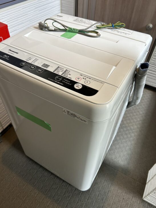 大阪市東住吉区へ【出張買取】パナソニック 洗濯機 NA-F50B12J 2019年