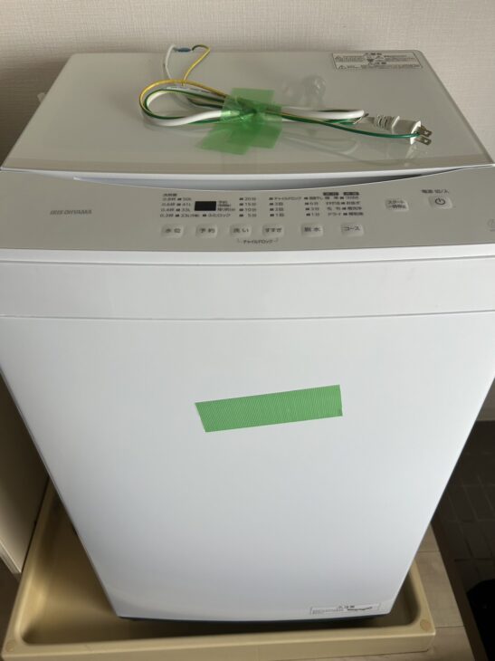 IRIS OHYAMA（アイリスオーヤマ）6.0キロ 全自動洗濯機 IAW-T605WL 2023年製