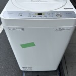 SHARP（シャープ）5.5キロ 全自動洗濯機 ES-GE5C-W 2019年製